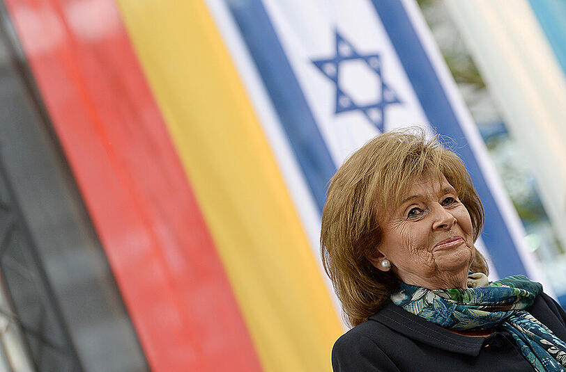 Charlotte Knobloch, die Präsidentin der Israelitischen Kultusgemeinde München und Oberbayern: "Wir werden uns an diesen Terror nicht gewöhnen, wir befinden uns im Krieg".