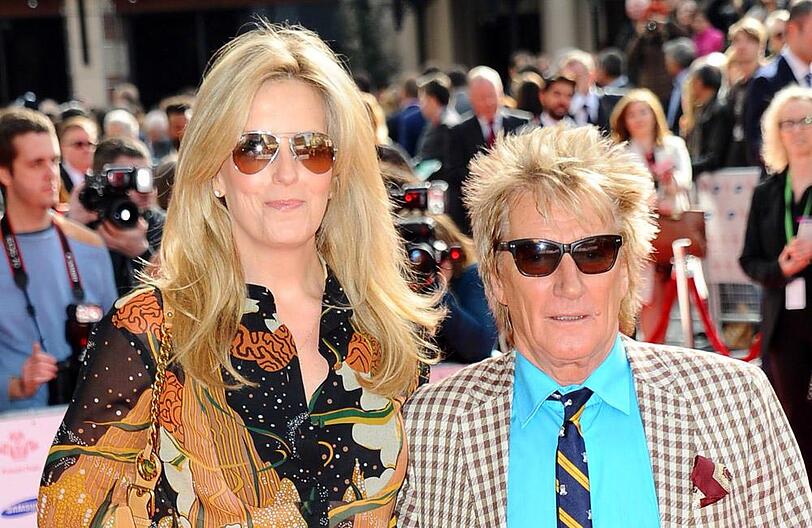 Penny Lancaster und Rod Stewart