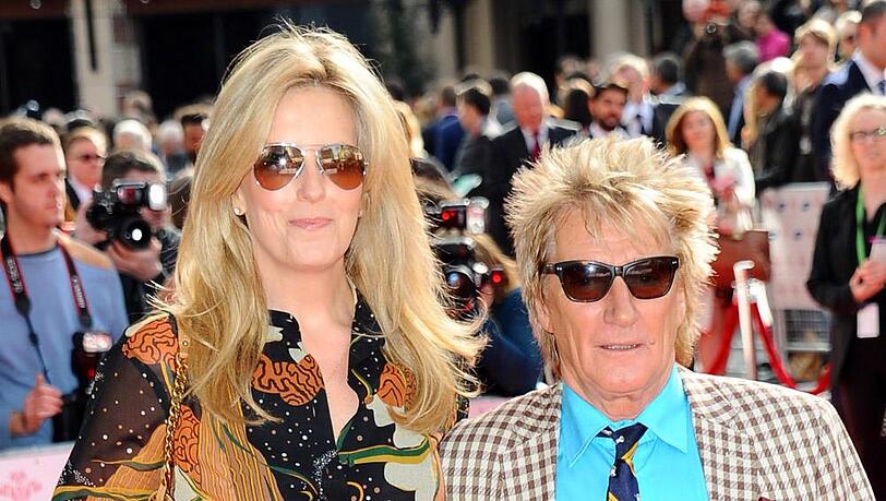 Penny Lancaster und Rod Stewart Penny Lancaster und Rod Stewart