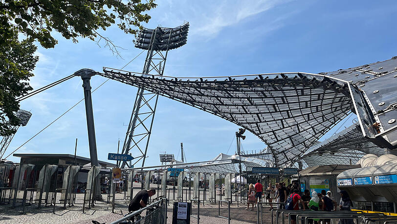 Das Olympiastadion ist immer noch hübsch.