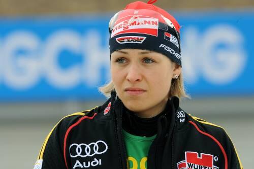 Bei der WM in Pyeongchang schaute sie oft so: Magdalena Neuner machte es in Korea keinen Spaß