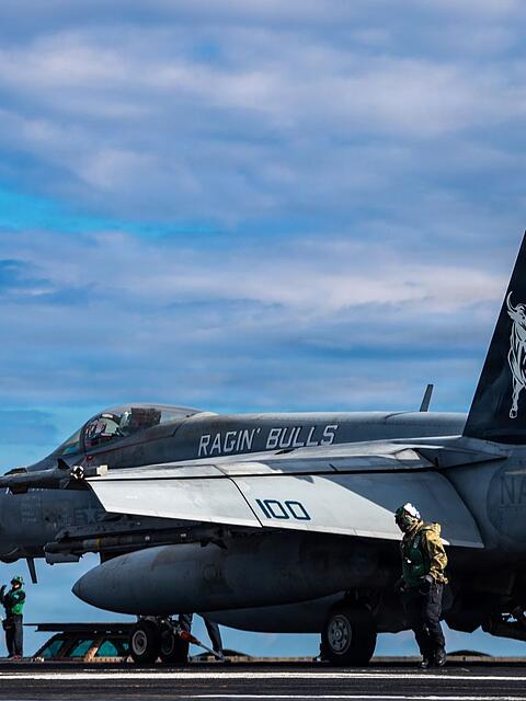 Das US-Milit&auml;r nutzt f&uuml;r seine Angriffe im Iran unter anderem zwei Flugzeugtr&auml;ger. (Archivbild)