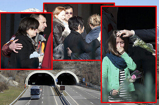Tag 1 nach der Tragödie von Siders: Die Angehörigen können den Unfalltunnel besuchen.