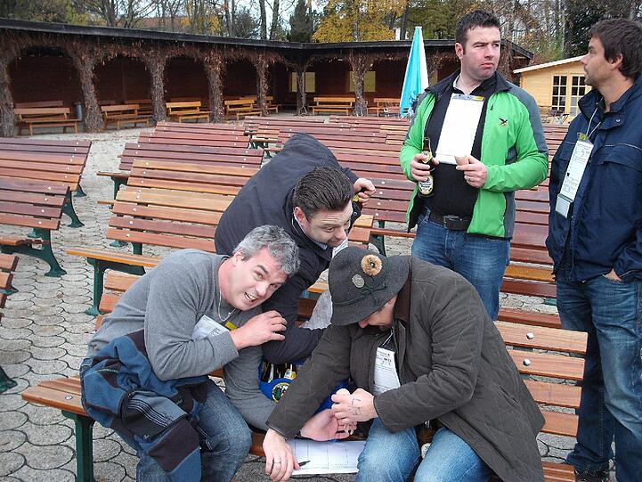 Vermeintlich dramatische Szenen gab es am Samstag bei einer Notfallübung am Tegernsee zu sehen - die Bilder.