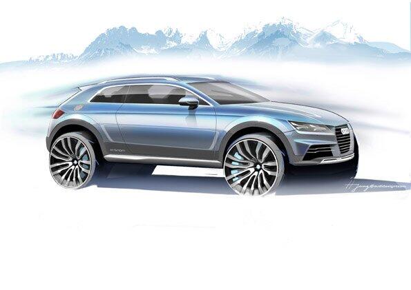 Crossover für alle Straßen und Wege, für Alltag und Freizeit: Das neue Audi-Showcar.