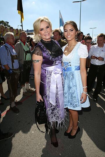 Claudia Effenberg mit Tochter Lucia