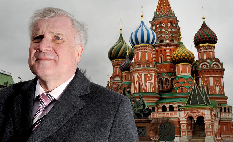 Bereits 2011 reiste Horst Seehofer schon einmal zum Staatsbesuch nach Moskau.