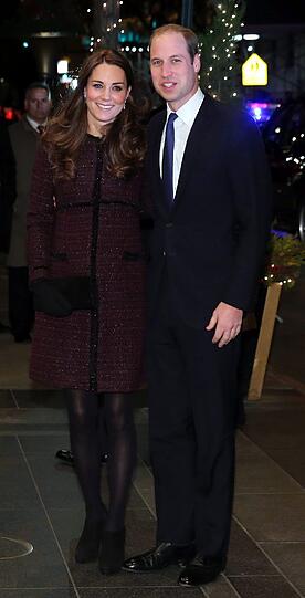 Kate und William bei ihrer Ankunft in New York vor dem Luxushotel Carlyle in Manhattans Upper East Side.