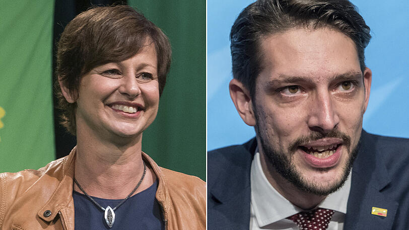 Die Liebenden sind in Landshut im nächsten Jahr womöglich direkte politische Konkurrenten: Sigi Hagl und Norbert Hoffmann.