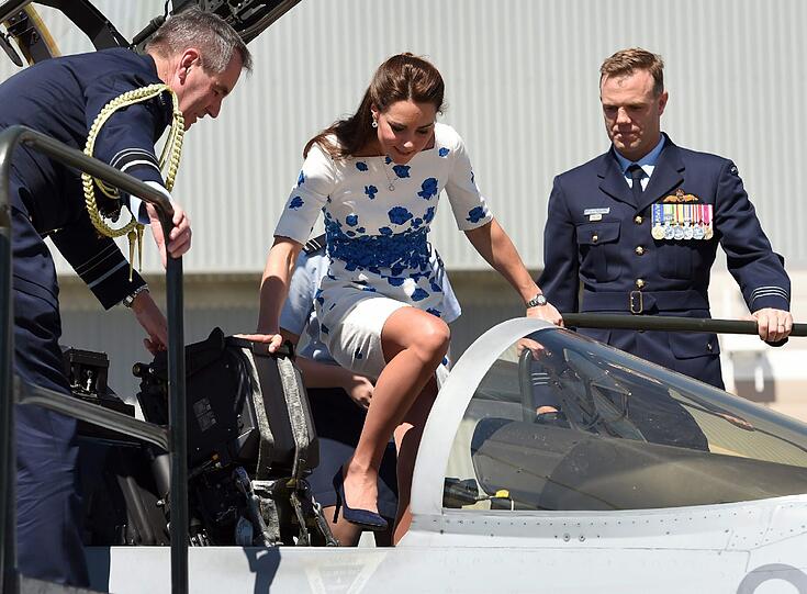 William und Kate haben das australische Militär besucht. Die Bilder.