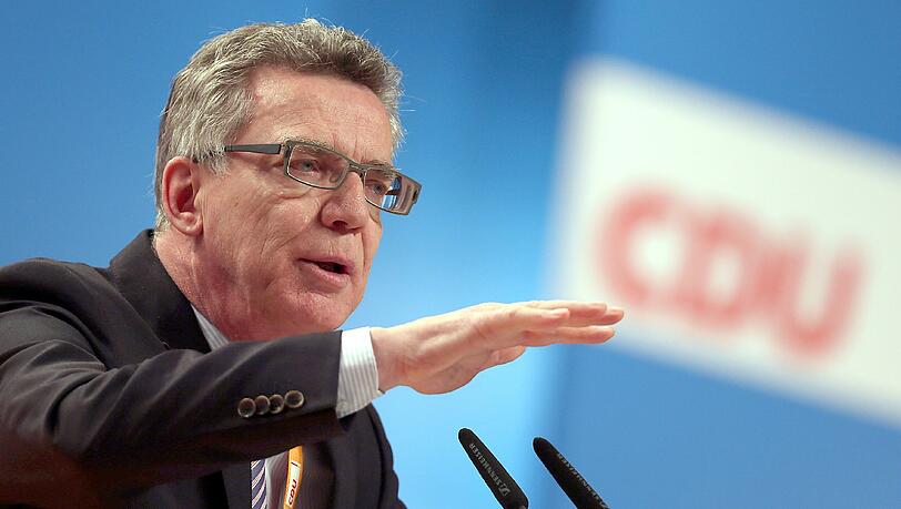 Deutschland wird beim Treffen in Riga von Innenminister Thomas de Maiziere vertreten.
