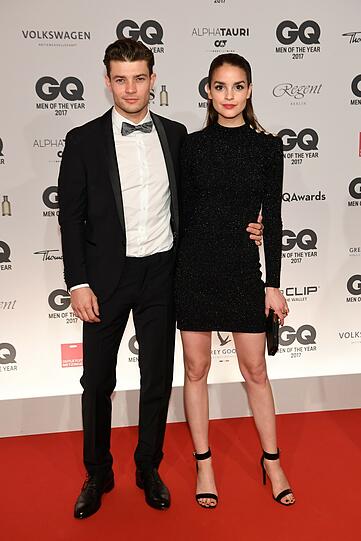 Luise Befort mit Freund Eugen Bauder