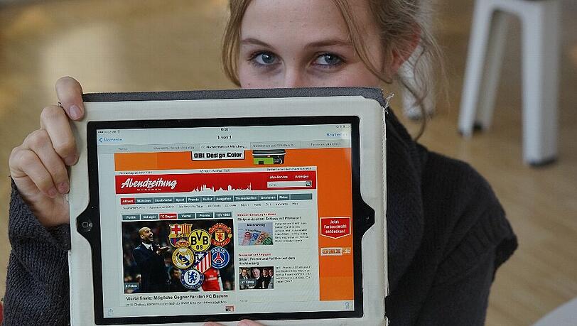 Die Abendzeitung im Web begeistert auch diese Leserin - eine von 2,95 Millionen im Monat. Die Abendzeitung im Web begeistert auch diese Leserin - eine von 2,95 Millionen im Monat.