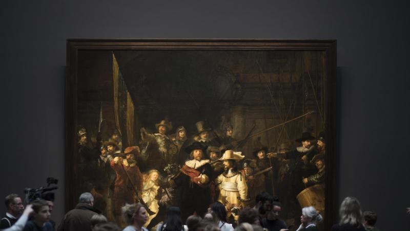 Rembrandt, Die Nachtwache, 1642. Rembrandt, Die Nachtwache, 1642.