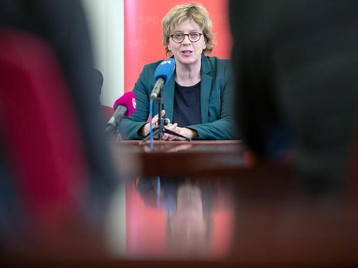 Natascha Kohnen, Vorsitzende der SPD in Bayern. Foto: Daniel Karmann/dpa