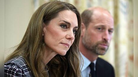 Prinzessin Kate und Prinz William am dritten Todestag von Queen Elizabeth II. in Sunningdale.