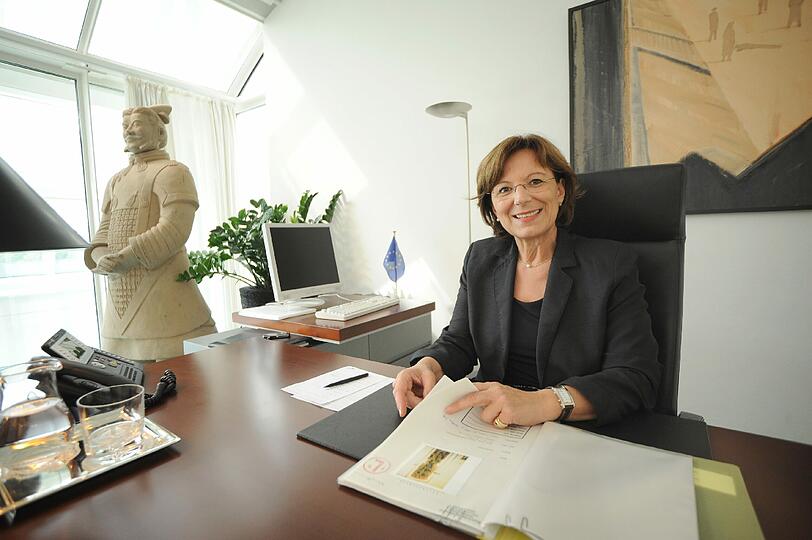 Europaministerin Emilia Müller in der Bayerischen Staatskanzlei