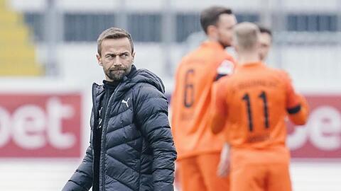 Sandhausens Trainer Michael Schiele.