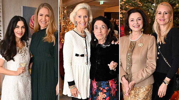 Im Mandarin Oriental hat der "Club europäischer Unternehmerinnen" zum feierlichen Cocktail-Empfang geladen.