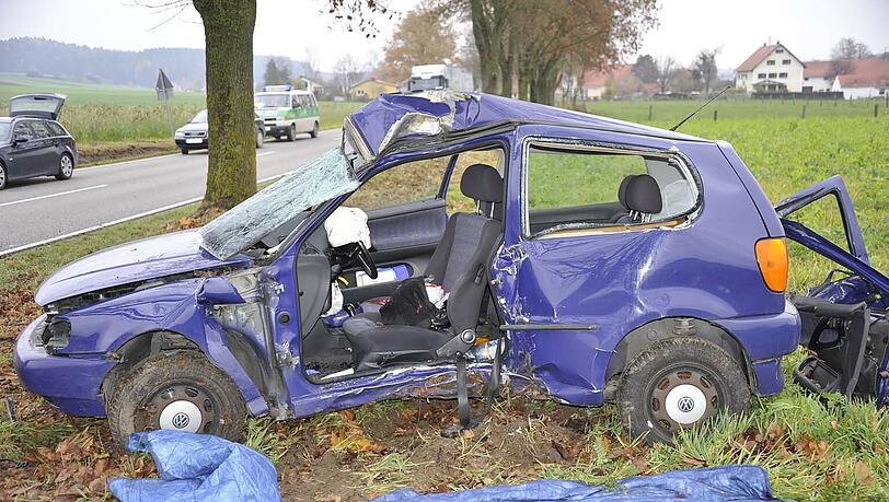 In diesem Auto starb die 19-Jährige. In diesem Auto starb die 19-Jährige.