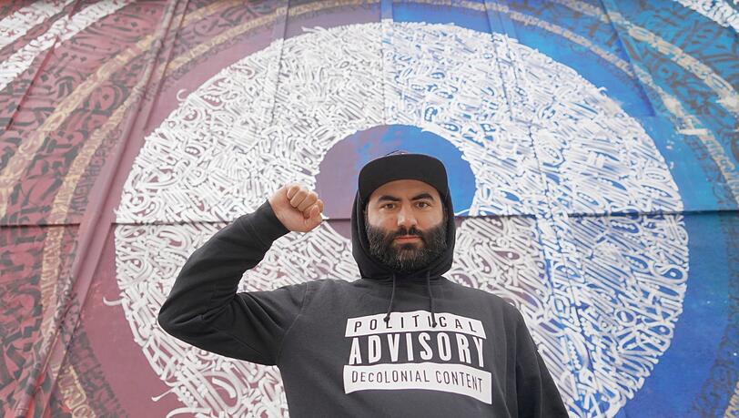 Achim Waseem Seger baut von München aus einen bayerischen Landesverband der Hip-Hop-Partei auf.