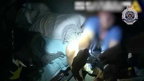 Der Schuhdieb wurde dank Videoaufnahmen schnell identifiziert und festgenommen.