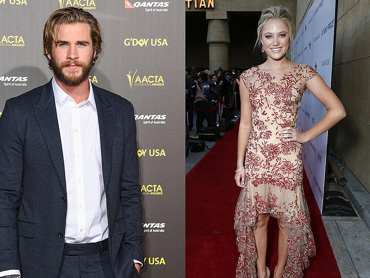 Liam Hemsworth versteht sich mit Maika Monroe offenbar prächtig