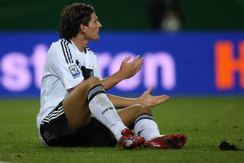 Wenn nichts geht, dann geht nichts: Mario Gomez.