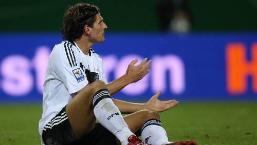 Wenn nichts geht, dann geht nichts: Mario Gomez.