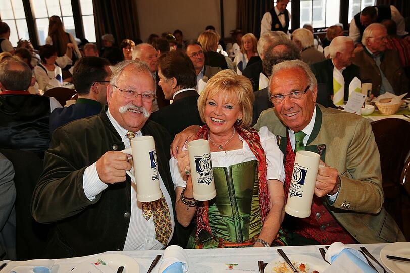 Ludwig Hagn und Margot und Günter Steinberg
