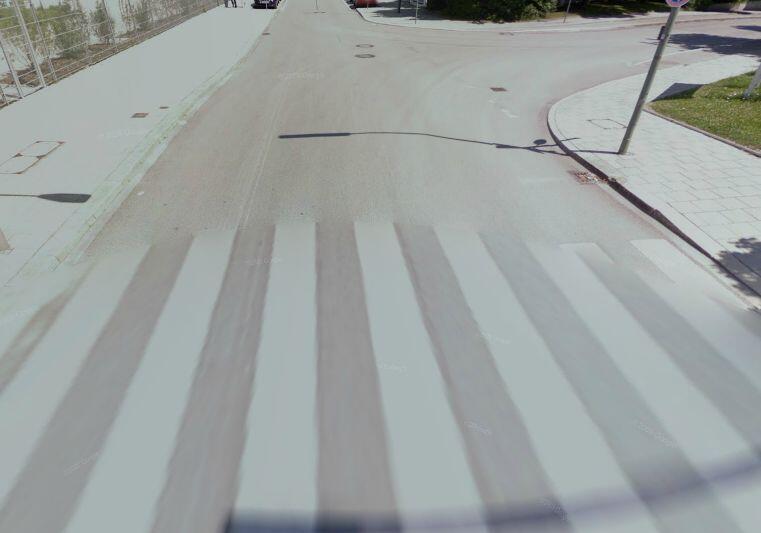 Der Zebrastreifen in der Baierbrunner Straße soll wiederhergestellt werden.