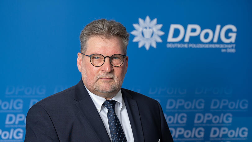 Ralf Kusterer, der Vorsitzende der Deutschen Polizeigewerkschaft Baden-Württemberg.