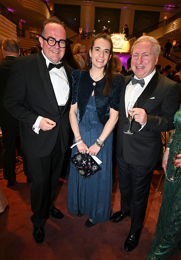 Clemens Baumg&auml;rtner mit Frau Stefanie und Sergio Maffettone