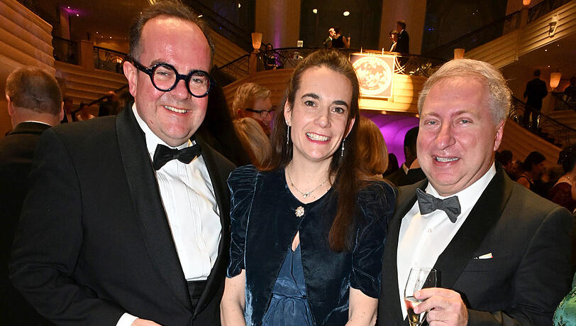 Clemens Baumg&auml;rtner mit Frau Stefanie und Sergio Maffettone