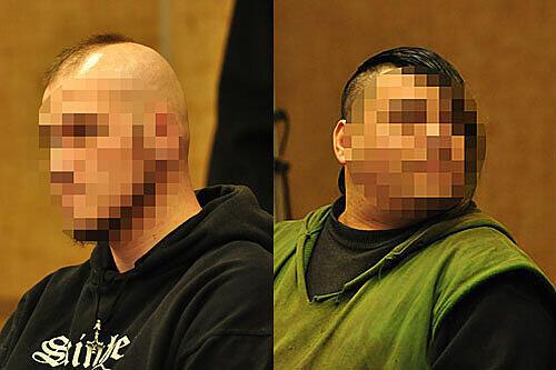 Oliver S. und Ansgar J. vor Gericht