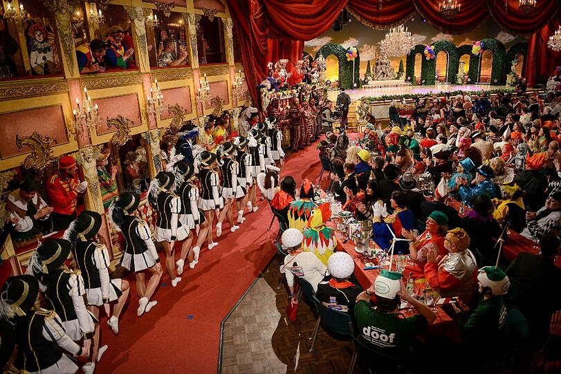 Die Tanzgarde «Coburger Mohr».