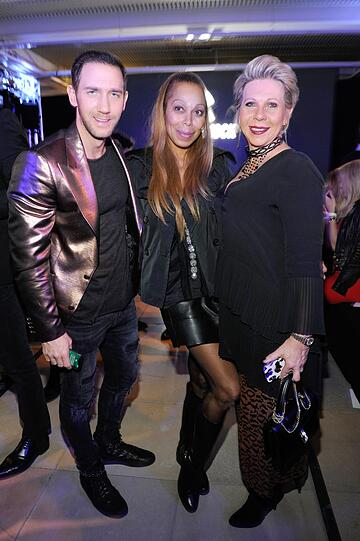 Marcel Remus und Mutter Silke mit Angelia Ermakova