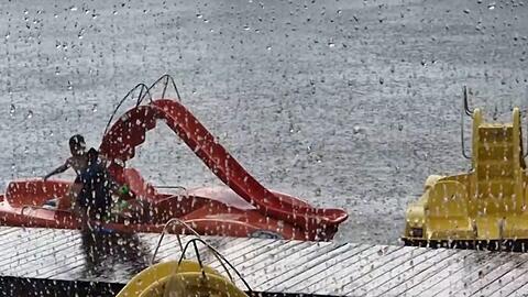 Regen, Regen, Regen: Der Juli in Deutschland war zu nass. Spricht das gegen den Klimawandel? Der Deutsche Wetterdienst erklärt die Zusammenhänge.