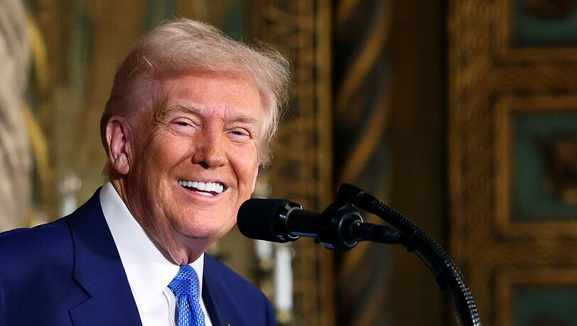 Donald Trump wünscht sich einen Ballsaal im Weißen Haus - ähnlich wie in seinem Anwesen Mar-a-Lago in Florida. (Archivbild)