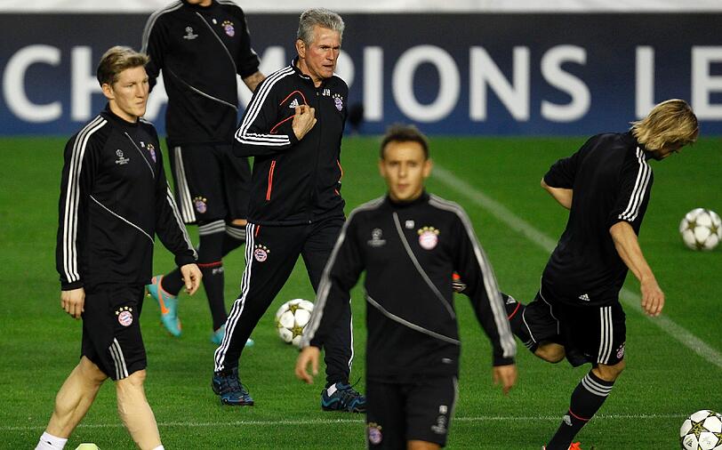 Bilder vom letzten Training vor dem großen Spiel: Mit einem Sieg beim FC Valencia am vorletzten Spieltag würden die Bayern das Achtelfinale ganz fest ins Visier nehmen.