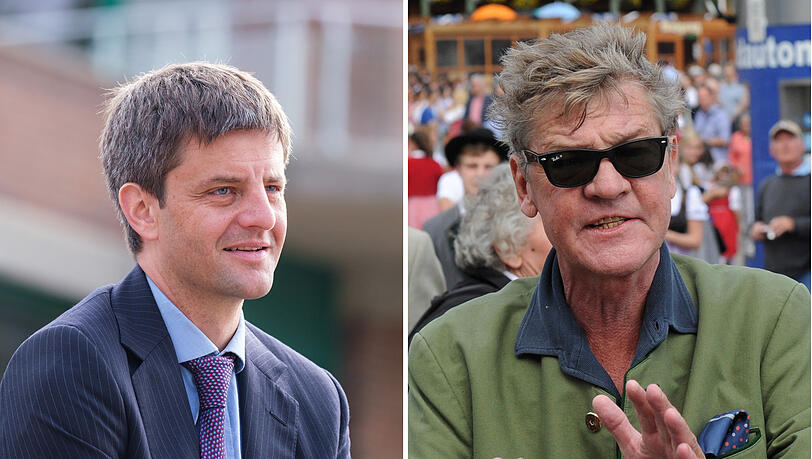 Streiten erbittert um die Marienburg: Ernst August Erbprinz von Hannover (l.) und sein Vater Ernst August.