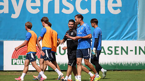 Aktuell trainiert der TSV 1860 noch in den alten Vereinsklamotten.