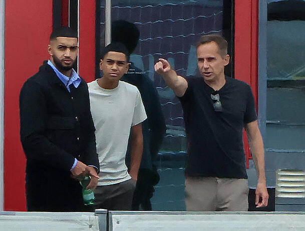 Neu beim FC Bayern: Ismael Saibari (l.). Neu beim FC Bayern: Ismael Saibari (l.).