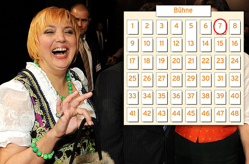 Tisch 7: Bundestags-Vizepräsidentin Claudia Roth (Grüne).