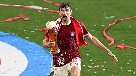 Thomas Müller plant noch seine Zukunft.