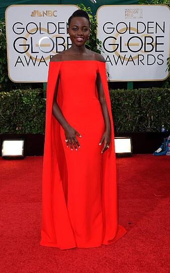 Lupita Nyong'o bei den Golden Globes 2014.