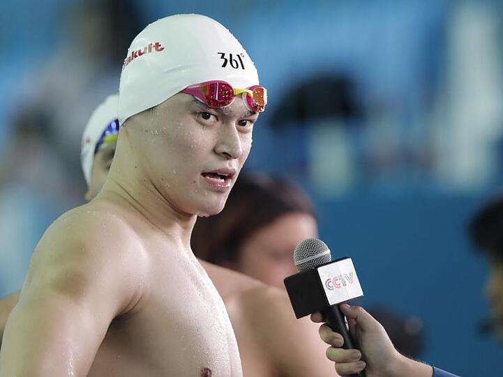 Der chinesische Freistilschwimmer Sun Yang steht im Verdacht des Dopings.