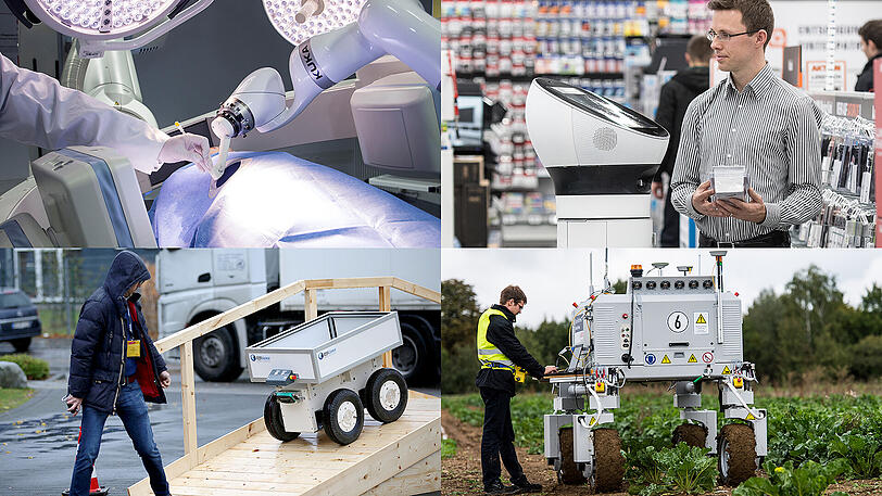 Roboter in der Arbeitswelt: Die Automatisierung schreitet immer wieter voran.