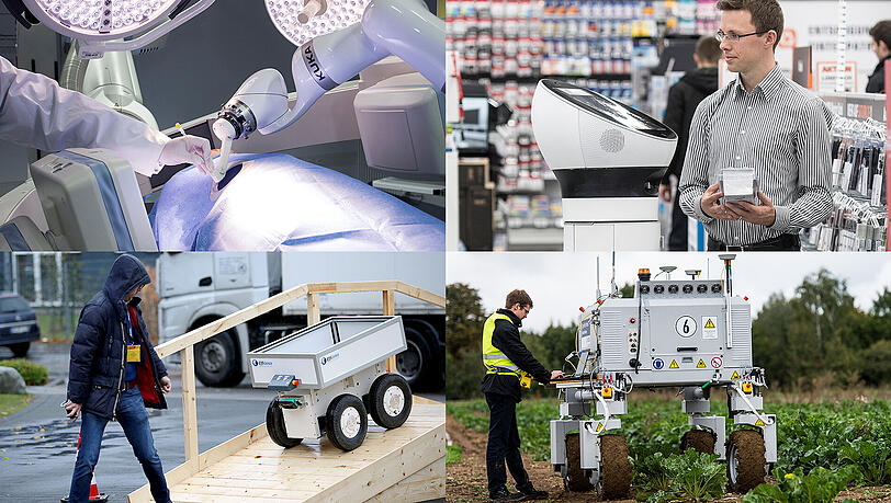 Roboter in der Arbeitswelt: Die Automatisierung schreitet immer wieter voran. Roboter in der Arbeitswelt: Die Automatisierung schreitet immer wieter voran.