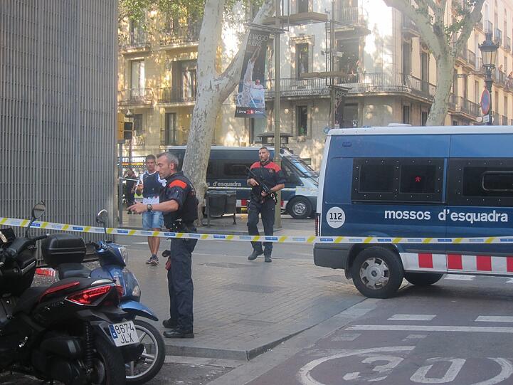 Terroranschlag in Barcelona. Die Bilder